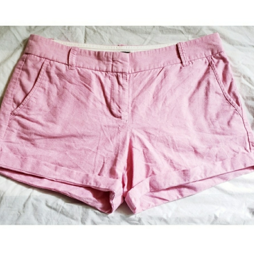 J.Crew Factory city fit pink shorts 6